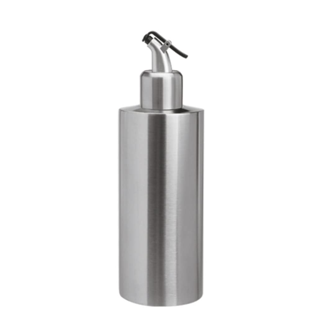 IANSHFKN Stainless Steel Leak-proof Dustproof Oiler Practical Vinegar Soy Sauce Bottle Oil Pot Kitchen Seasoning Container Storage Tool