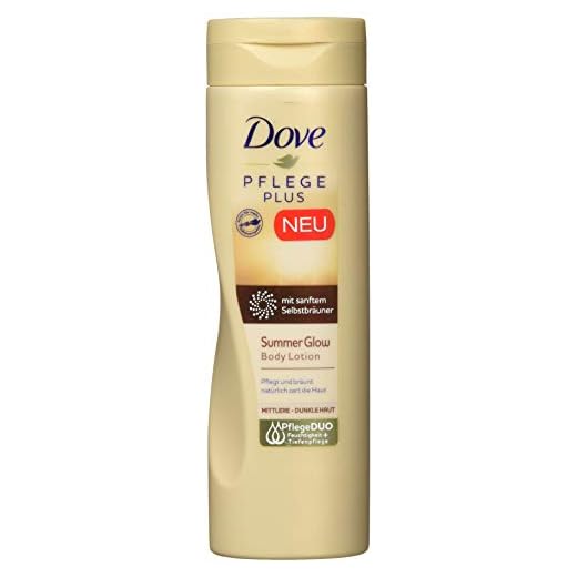Dove Pflege Plus Summer Glow Kropsslotion, 250 ml