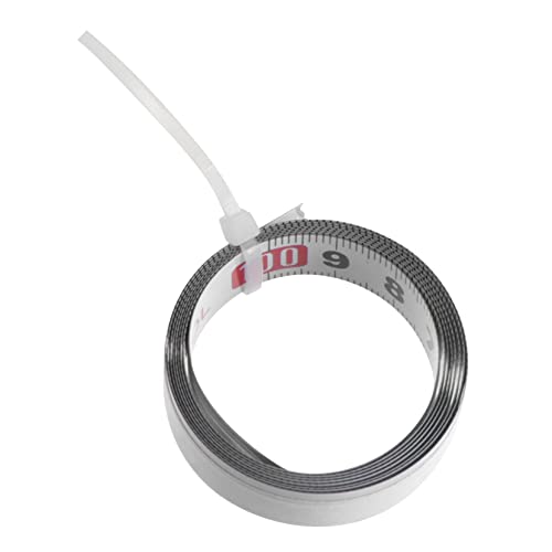 Loigohon マイタートラック用スチール定規 16フィート ? 自己接着式 鋼製メジャーテープ 木工機器対応 (Size 1,写真1)