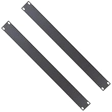 OPTIMISE RACK AIRFLOW: This 1U solid blanking panel is essential for improving cooling efficiency in your server rack. It fills unused spaces to prevent hot exhaust air from recirculating into the cold air intake, reducing hot spots and protecting yo...