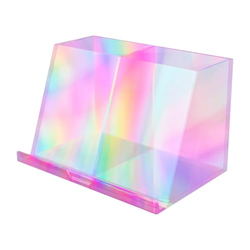 Organisateur de stylo transparent et accessoires de bureau - 8