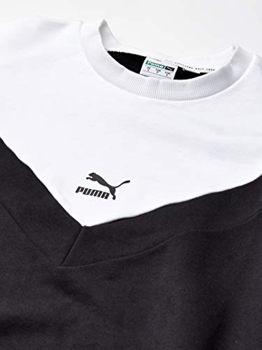 Puma Men's Iconic MCS Crew Sweatshirt French Terry, Black, XL2
