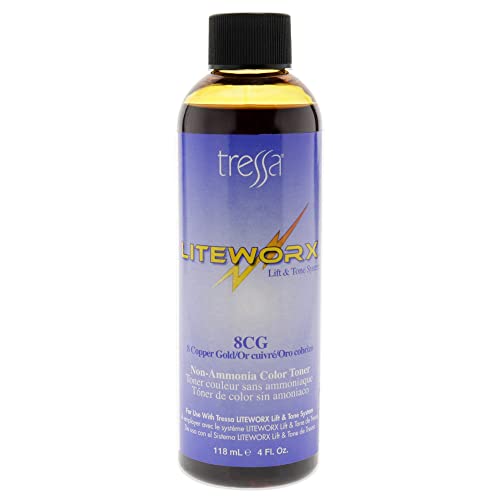 Tressa Liteworx Toner 8CG Copper Gold 4 oz miniatura 1