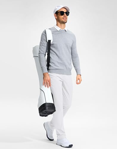 Image of G Gradual Mens Golf Pants Stretch Dress Casual Pants 30 inch /32 inch /34 inch Lightweight Work Travel Slacks for Men with 4 Pockets