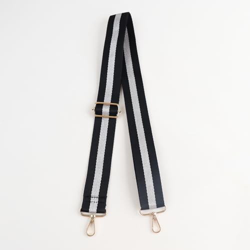 Image of Adjustable Replacement Shoulder Strap Luggage Straps Belt Crossbody Canvas Bag Handbag Purse Strap for Women (H-style 58)