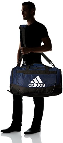 adidas Unisex Defender III Small Duffel Bag, Team Navy Blue, Small
