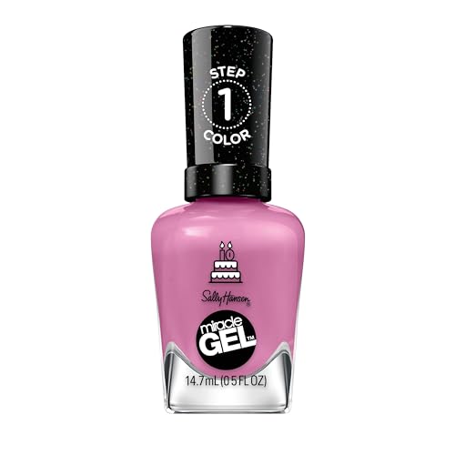 Sally Hansen Miracle Gel Nail Polish - Friggin' Love Hue, 14.7 ML