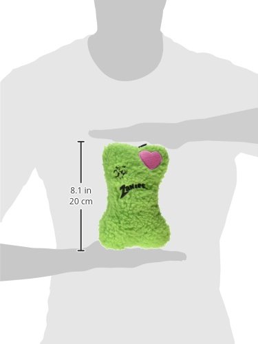 Juguete Mordible Bordado Berber Hueso Verde para Perro, Pack de 2 miniatura 3
