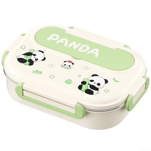 Fiambrera para mealprep de acero inoxidable con 5 compartimentos para oficina 3