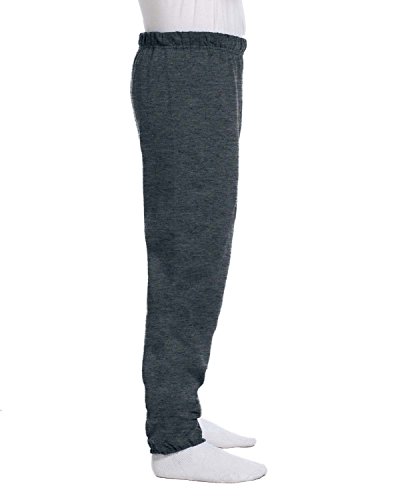 Image of Jerzees Men's NuBlend Fleece Elastic Bottom Sweatpants, Relaxed Fit, Cotton Blend