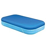 Poolabdeckung Rechteckig Für Family Pool Wasserdicht - UV-stabil - Poolabdeckplane Aufblasbar - Abdeckung - Swimmingpool Poolzubehör Planschbecken 305 X 183 cm