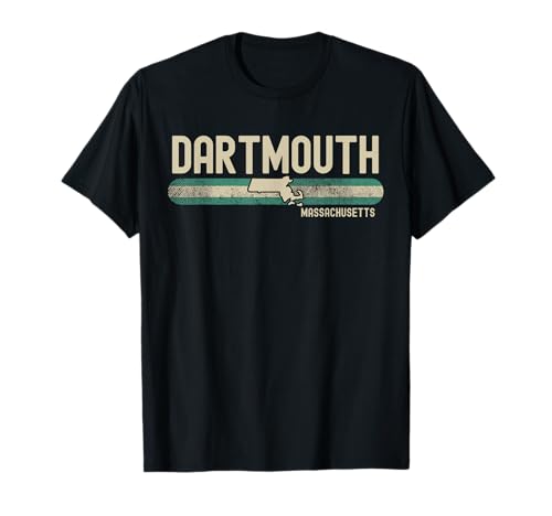 Dartmouth MA | Massachusetts | Travel & 80s Style T-Shirt