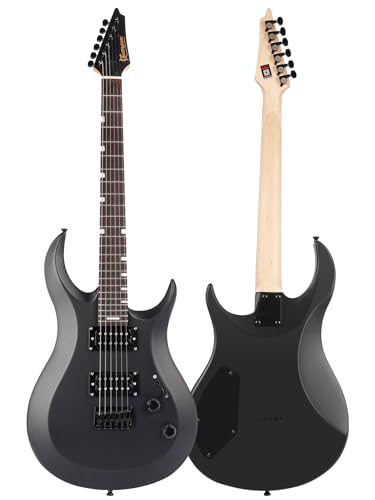 Bullfighter Electric Guitar 39 inch Solid Body, D180 Matte (Black)