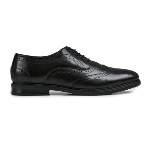 Image of Chardonnay Men's Brogue Leather Formal Shoes | Comfortable Cushioned Office Dress Shoes