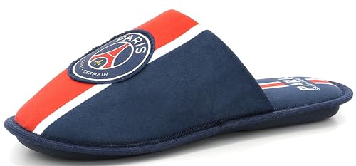 PSG Paris Saint Germain Official Collection Slippers, Blue, 43 EU - Image 2