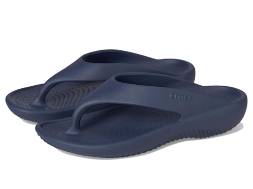 Crocs Womens Mellow Recovery Flip Flop Navy 9 M
