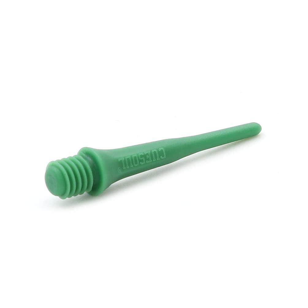 CUESOUL Touch-Point Puntas Blandas Cortas Punta de dardo 2BA Rosca de Tornillo estándar 80 Piezas
