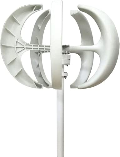 Aerogeneradores 8000W Wind Turbine Generator, 5 Blades 12V 24V Vertical Axis Wind Turbines Generator Kit for Home Hybrids Streetlight Use...