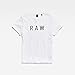 G-STAR Raw Mens Premium Graphic Multipack T-Shirt, Graphics: Black/White, Medium US