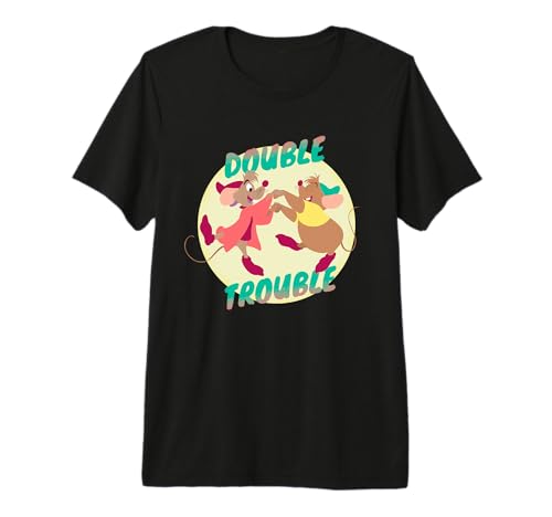 T-shirt Disney Cendrillon confortable et résistant pour éviter l'usure des motifs