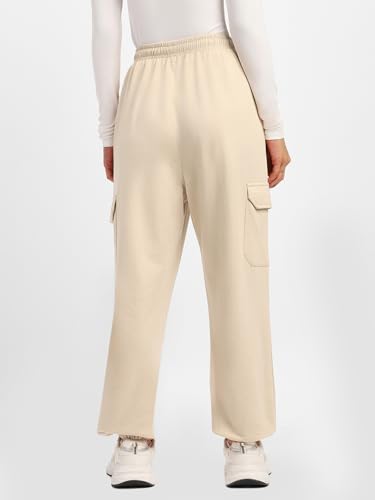 Image of JUNEBERRY 100% Pure Cotton Regular Fit Mid Rise Cargos with Pocket for Women & Girls