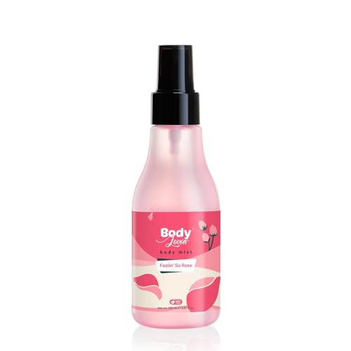 BodyLovin' Feelin' So Rose Body Mist – 150ml | Long-Lasting Floral Fragrance for Women | Fresh Rose, Floral & Musk Notes | High On Fun | Travel-Friendly Body Spray