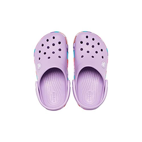 Image of Crocs Unisex Kids Crocband Cheveron Beaded Clog