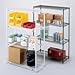 Metro 74UPF 74UP 74" SiteSelect Chrome-Plated Mobile Post - InterMetro-74UPF