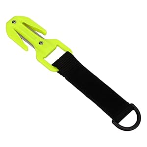 Scuba Diving Strap Cutter, hittebestendige scherpe messen Diving Safety Line Cutter met Line Cutter Safe Diving Package