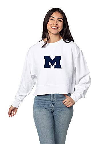 Image of chicka-d NCAA womens Corded Boxy Pullover