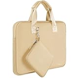 Facile à transporter : Cette housse légère pour ordinateur portable 14 pouces, avec poignée, peut être utilisée seule ou facilement glissée dans une mallette, un sac à dos ou tout autre sac.