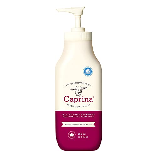 Caprina by Canus Fresh Goat's Milk Body Lotion Formula, 11.8 Ounce, Original