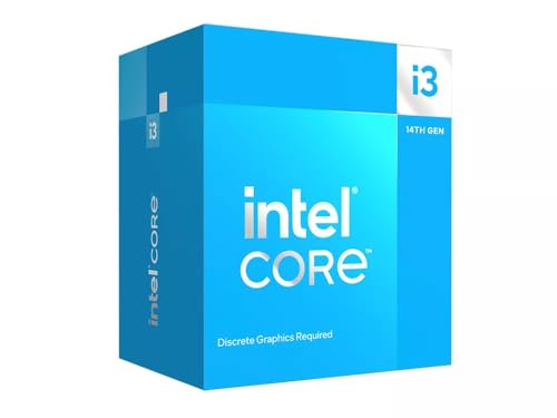 【新品未開封】Intel Core i3-14100F LGA1700 Intel I3-14100F Desktop Cpu Processor Lga 1700 Srmx2 Without