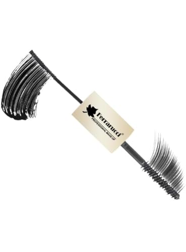Ferrarucci Mascara | Dual ended Thick & Long Vluminous Curl Wand Mascara | Easy no Fuss For Inner corners & Lower Lash no clumps, Waterproof | U.A.E Version | Black - Image 5