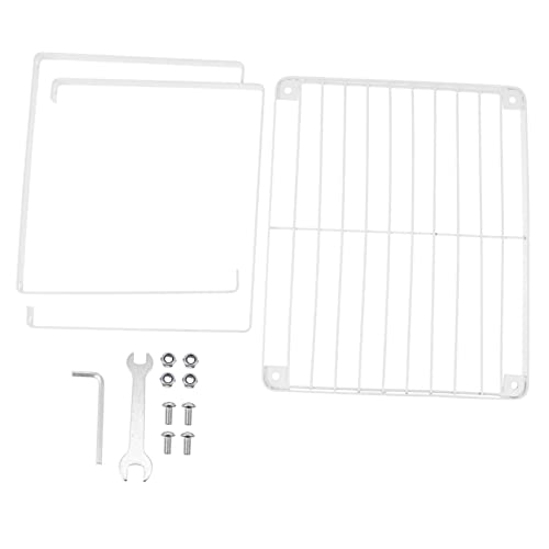 Happyyami 1pc Storage Rack for Wardrobe Iron Kitchen Organizer Shelf for Clothes Shoes Sundries Versatile Iron Finishing Frame for Living Bathroom Kitchen Storage