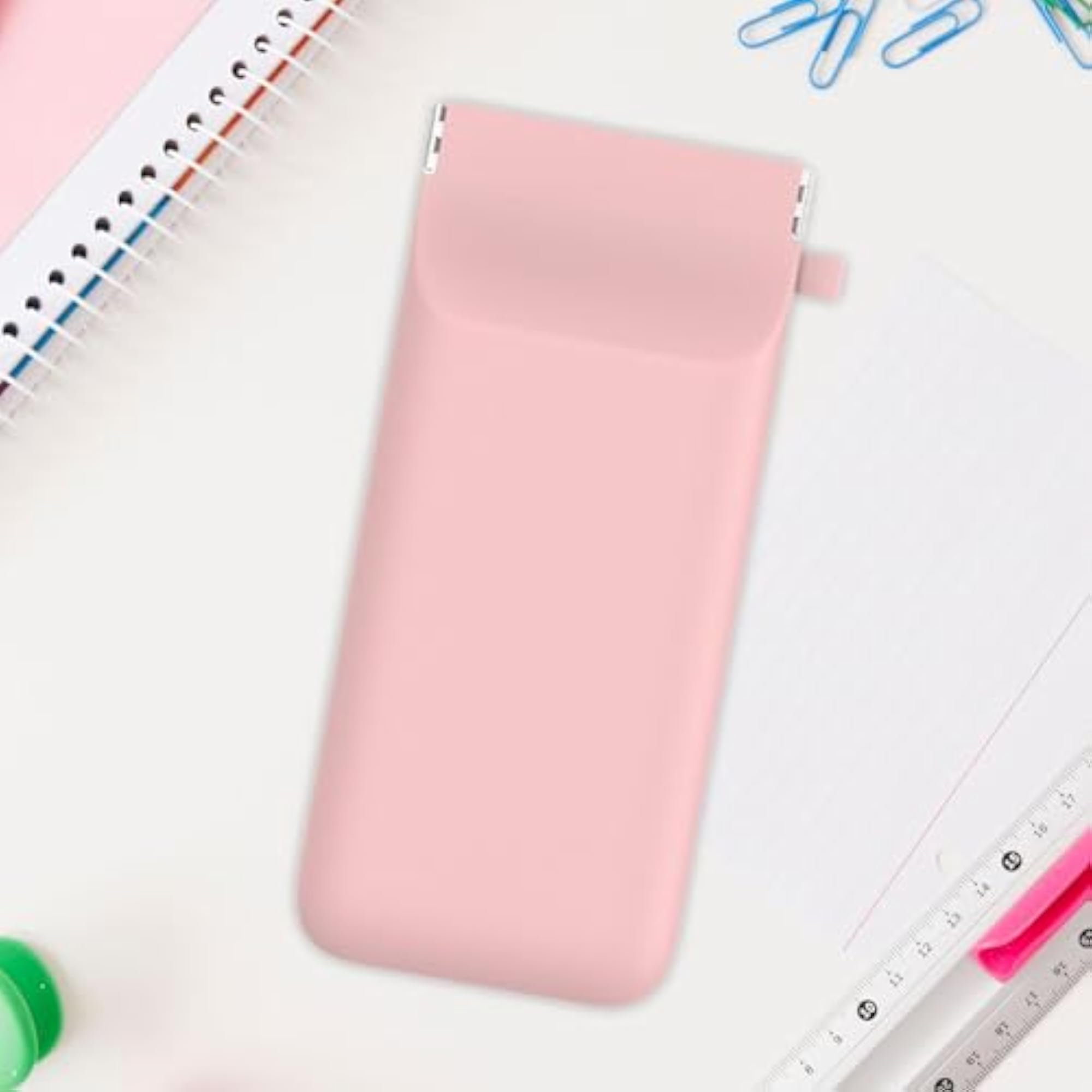 3X Small Makeup Bag Squeeze Top, Pink