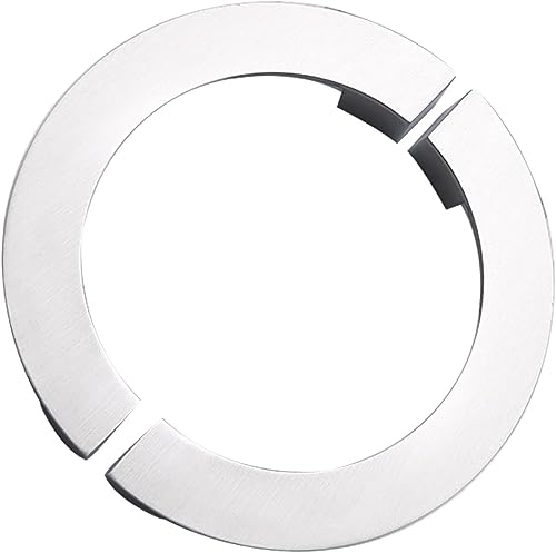2 Tiradores De Cajón De Medio Círculo para Gabinete, De Aleación De Zinc, Semicirculares, para Puerta De Armario., Brushed Color