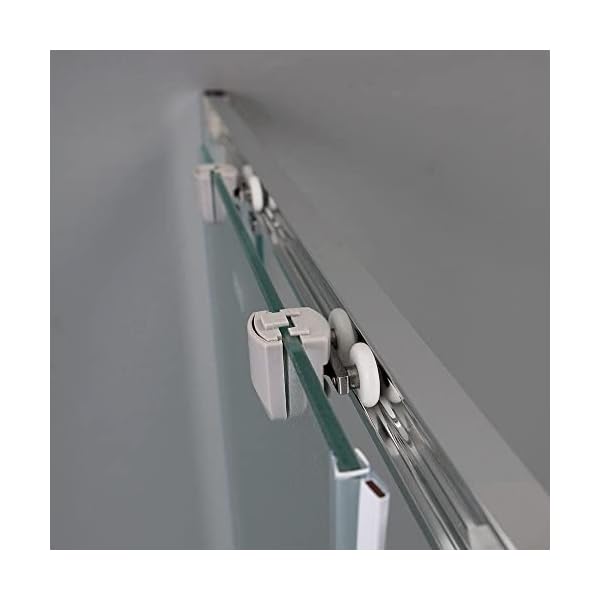 Rechteckige Duschkabine 70X120 cm mattes Glas 6 mm | Giada – Bild 5
