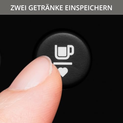 Krups EA8160 Kaffeevollautomat (1450 Watt, 1,8 Liter, 15 bar, LC Display, Cappuccinatore) schwarz - 4