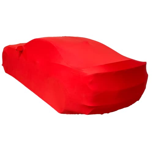 2010-2023 Camaro Ultraguard Stretch Satin Indoor Car Cover - The Ultimate Custom Fit - Ss, Rs, Zl1, Z/28, Ls, 1Lt, 2Lt, 3Lt, Lt1 (Red) #TOP4