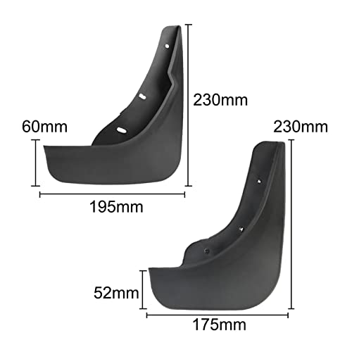 Bavettes de protection pour VW Passat B6 2005-2010 kit complet - 6