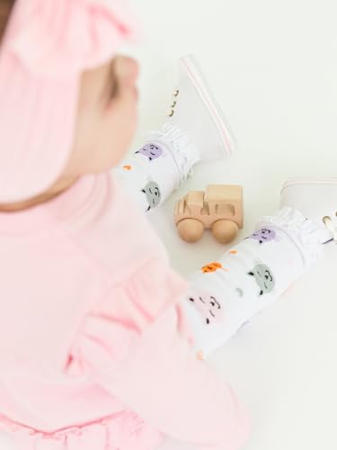 Image of RuffleButts Baby /Toddler Girls Footless Ruffled Tights