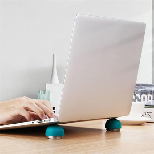Soporte ergonómico para laptop con pies de aleación y disipación miniatura 6