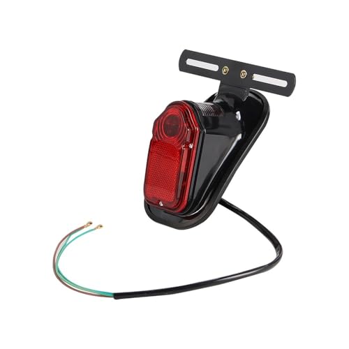 Feu de freinage moto rétro ZHANGTONG pour personnalisation Bobber et Touring
