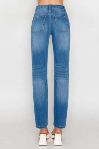 Wax Jean - Basic Straight Leg Jeans - 903654