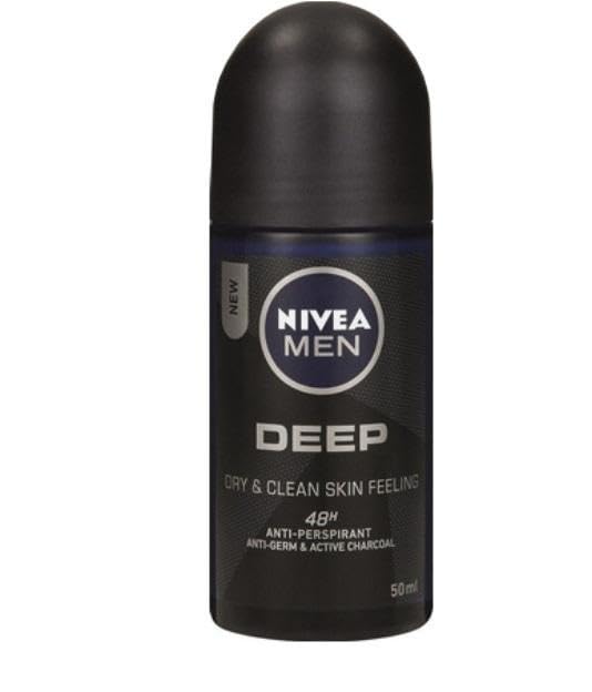 NIVEA Men déodorant roll-on profond pour rester frais au bureau et au sport