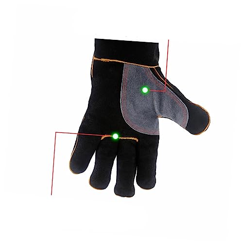 Guantes de trabajo UPKOCH contra quemaduras: aislamiento térmico para horno y chimeneas 5