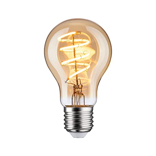 Paulmann 28952 LED Filament Bulb Vintage AGL 4 W Dimmable Gold 2500 K Gold Light E27