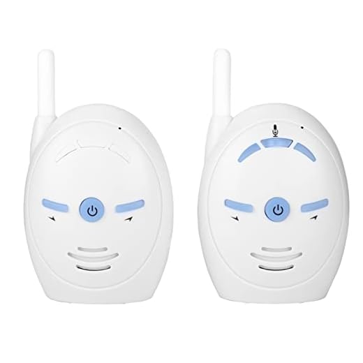 Monitor de bebê Com áudio Digital Sem Fio, babá Eletrônica, Conversa Bidirecional para Segurança Doméstica, Uso Interno, Abs (Plugue UE)