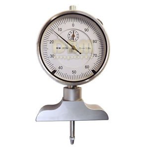 Dbm Amazon Dial Indicator Depth Gage Hardened Gauge Measuring Range 0-22" Reading 0.001" #TOP2